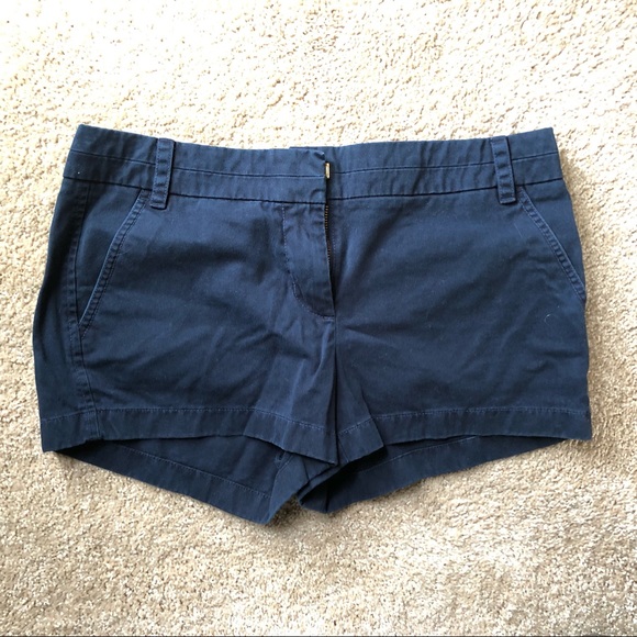 J. Crew chino shorts navy size 6 - Picture 4 of 6